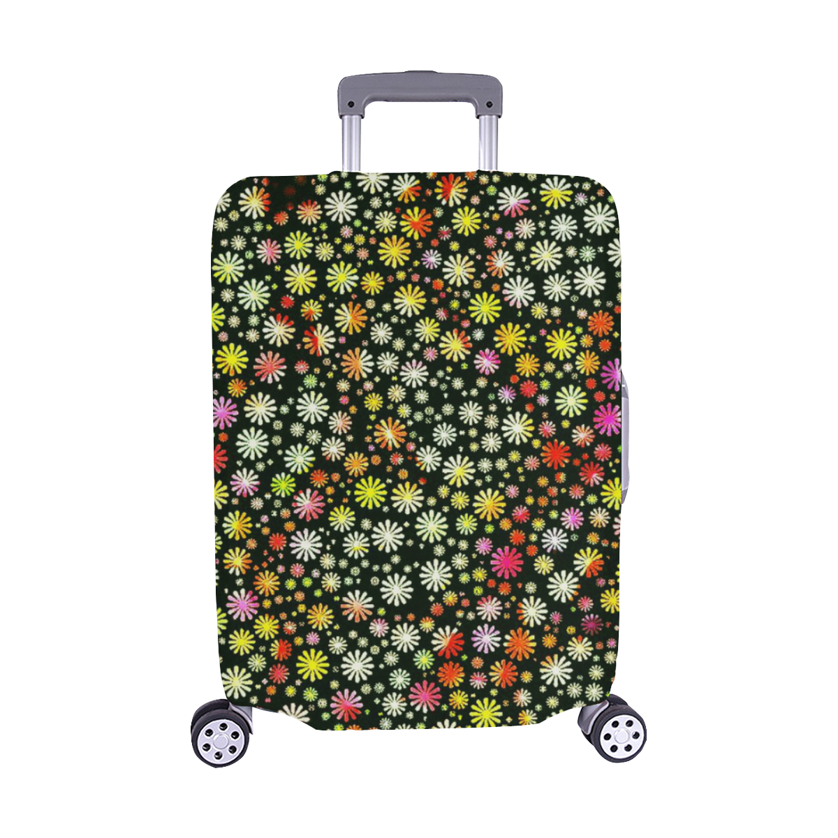 lovely shapes 4B by JamColors Luggage Cover/Medium 22"-25"