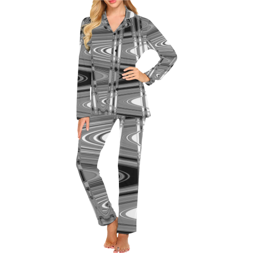 PJ STANCE Women's Long Pajama Set