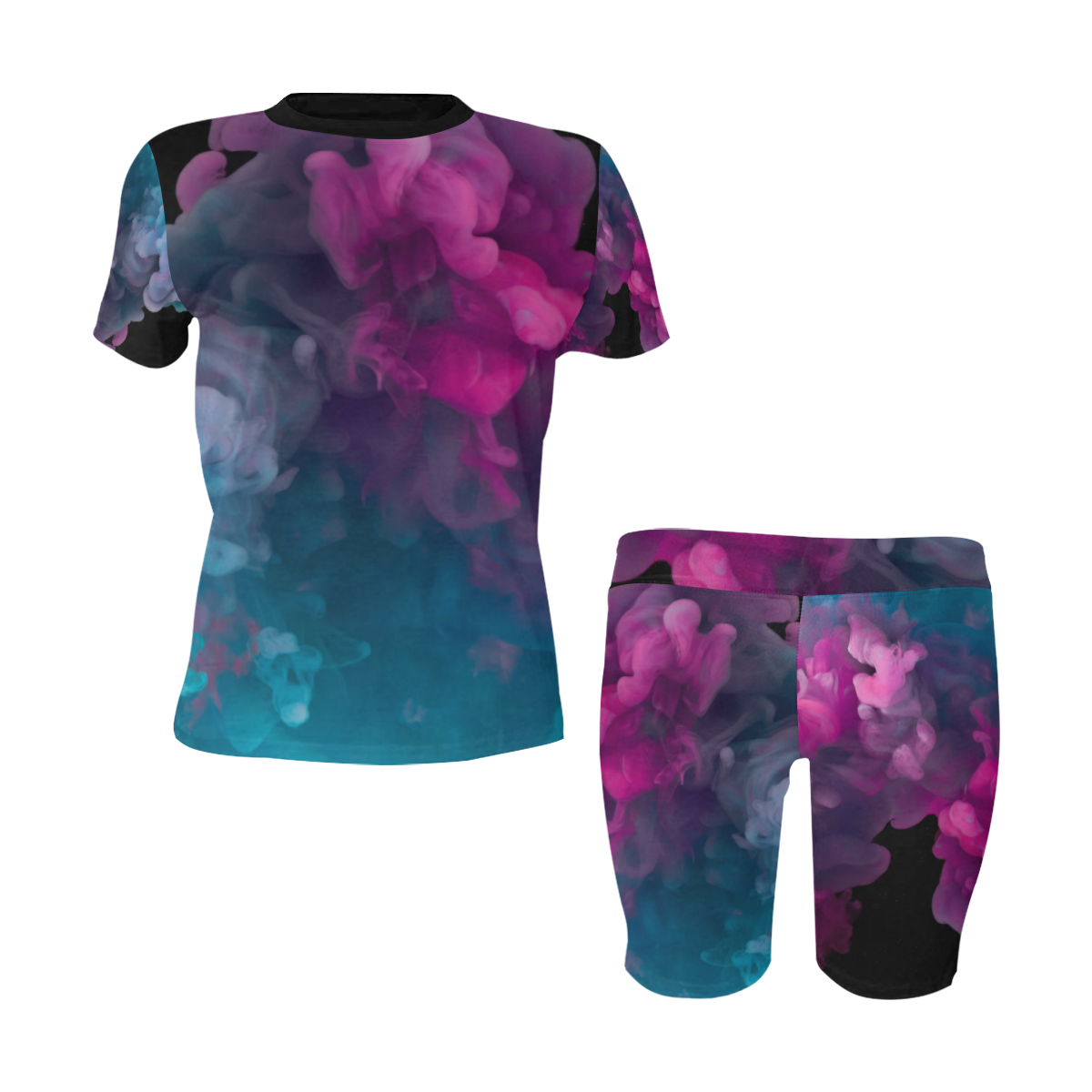 3D Air Art Women's Short Yoga Set