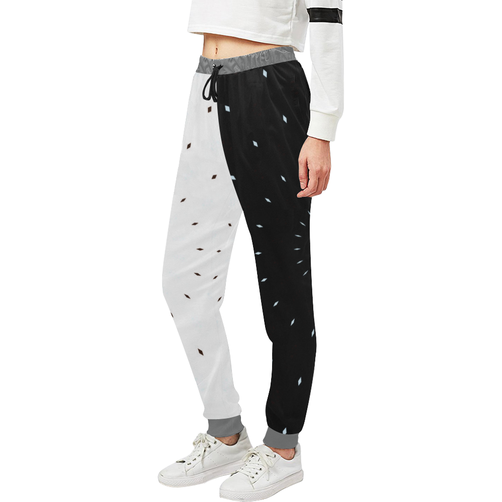 B G W Unisex All Over Print Sweatpants (Model L11)