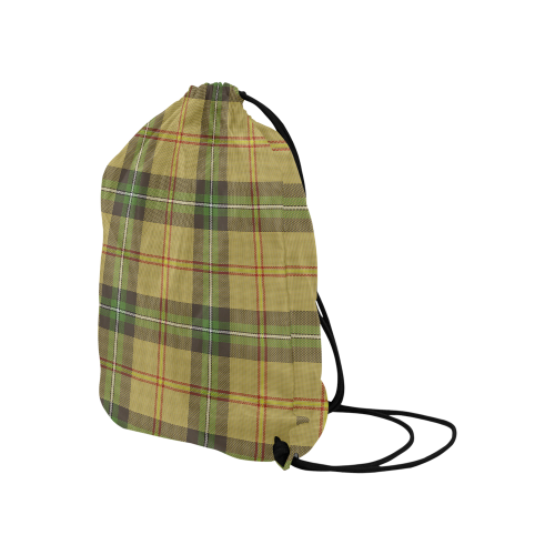 Saskatchewan tartan Large Drawstring Bag Model 1604 (Twin Sides)  16.5"(W) * 19.3"(H)