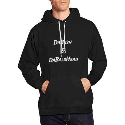 DaBush&DaBaldHead hoodie All Over Print Hoodie for Men (USA Size) (Model H13)
