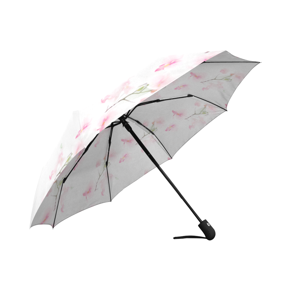 Pattern Orchidées Auto-Foldable Umbrella (Model U04)