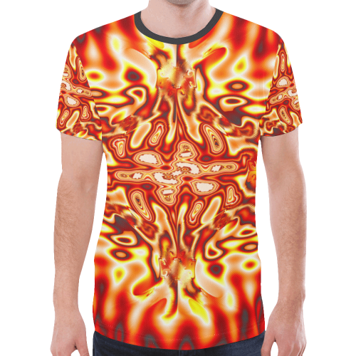 Infected New All Over Print T-shirt for Men (Model T45)