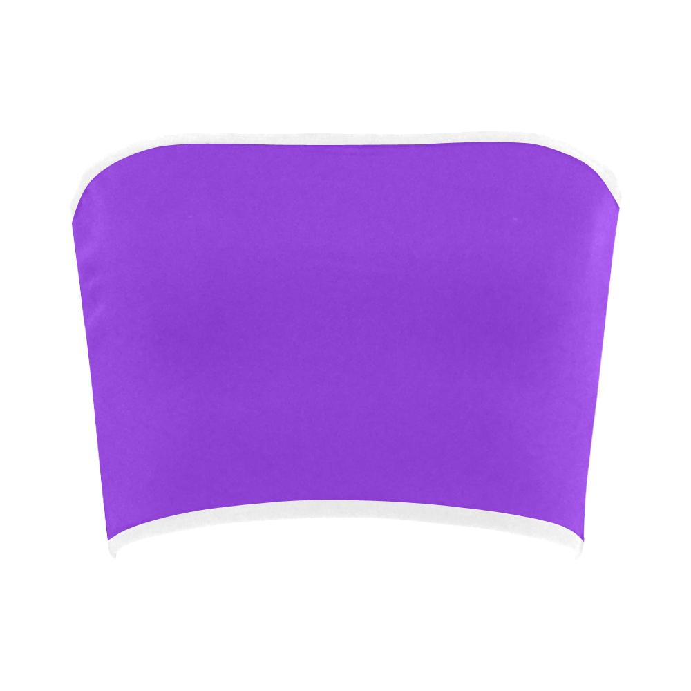 color blue violet Bandeau Top