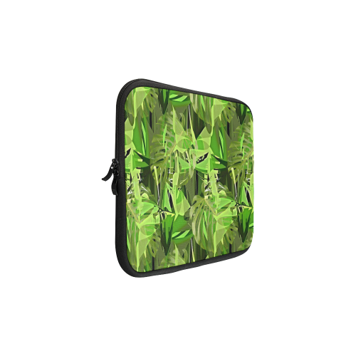 Tropical Jungle Leaves Camouflage Laptop Sleeve 11''