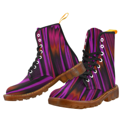 Sunset Waterfall Reflections Abstract Fractal Martin Boots For Men Model 1203H