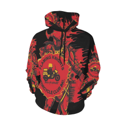 Knight Hoodie All Over Print Hoodie for Men/Large Size (USA Size) (Model H13)
