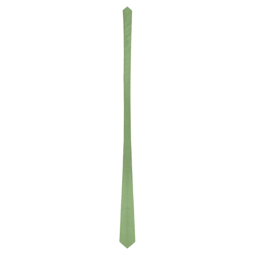 color asparagus Classic Necktie (Two Sides)