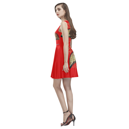 MessiahDesign-in-Eng Thea Sleeveless Skater Dress(Model D19)