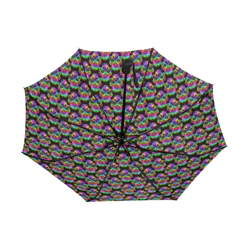 Skull20160606_by_JAMColors Anti-UV Auto-Foldable Umbrella (Underside Printing) (U06)