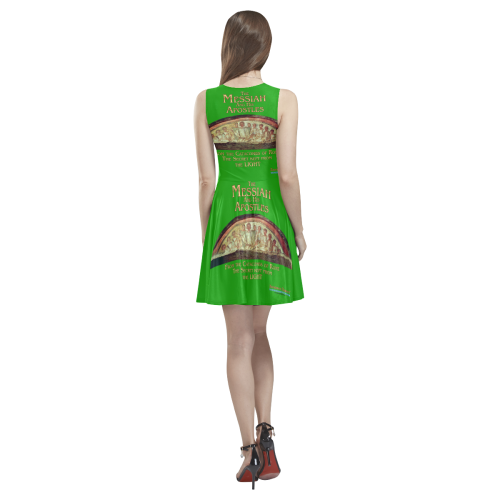 MessiahDesign-in-Eng Thea Sleeveless Skater Dress(Model D19)