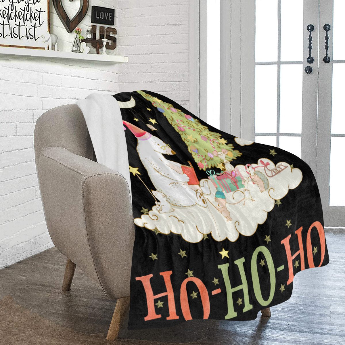 Christmas Dreams Ultra-Soft Micro Fleece Blanket 50"x60"