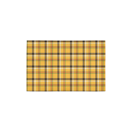 Yellow Tartan (Plaid) Area Rug 2'7"x 1'8‘’