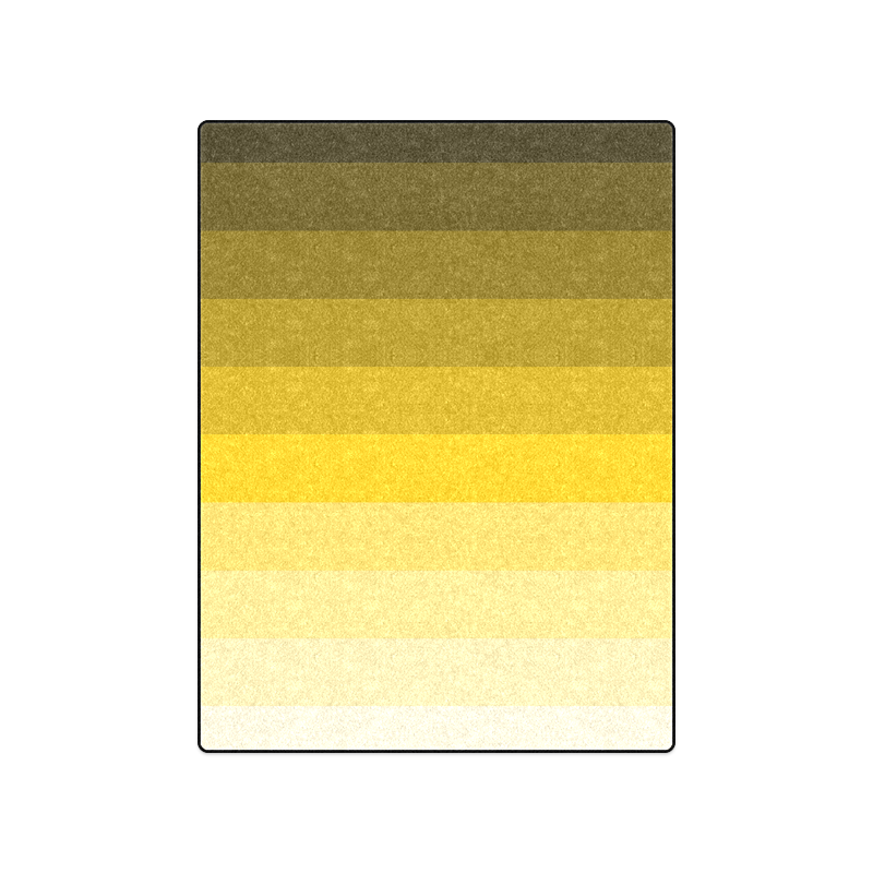 Green yellow stripes Blanket 50"x60"