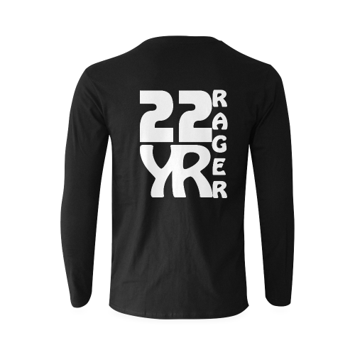 22 YR RR INRAGER B LONG SLEEVE Sunny Men's T-shirt (long-sleeve) (Model T08)
