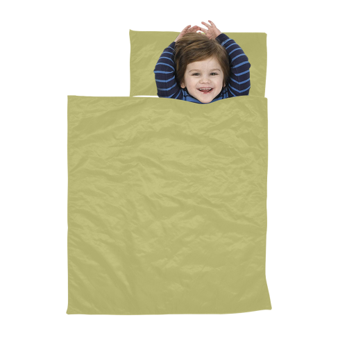 color dark khaki Kids' Sleeping Bag