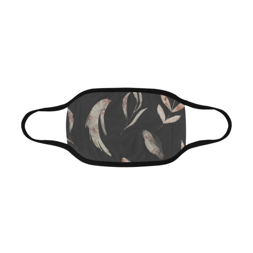 Black Leaves Mouth Mask Mouth Mask