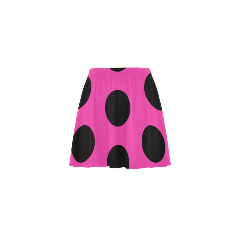 polka dots Mini Skating Skirt (Model D36)