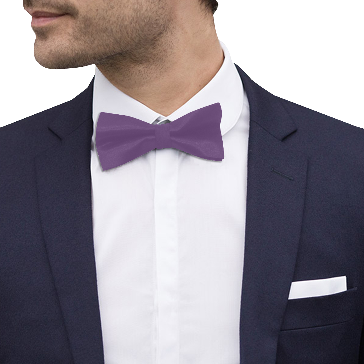 color purple 3515U Custom Bow Tie