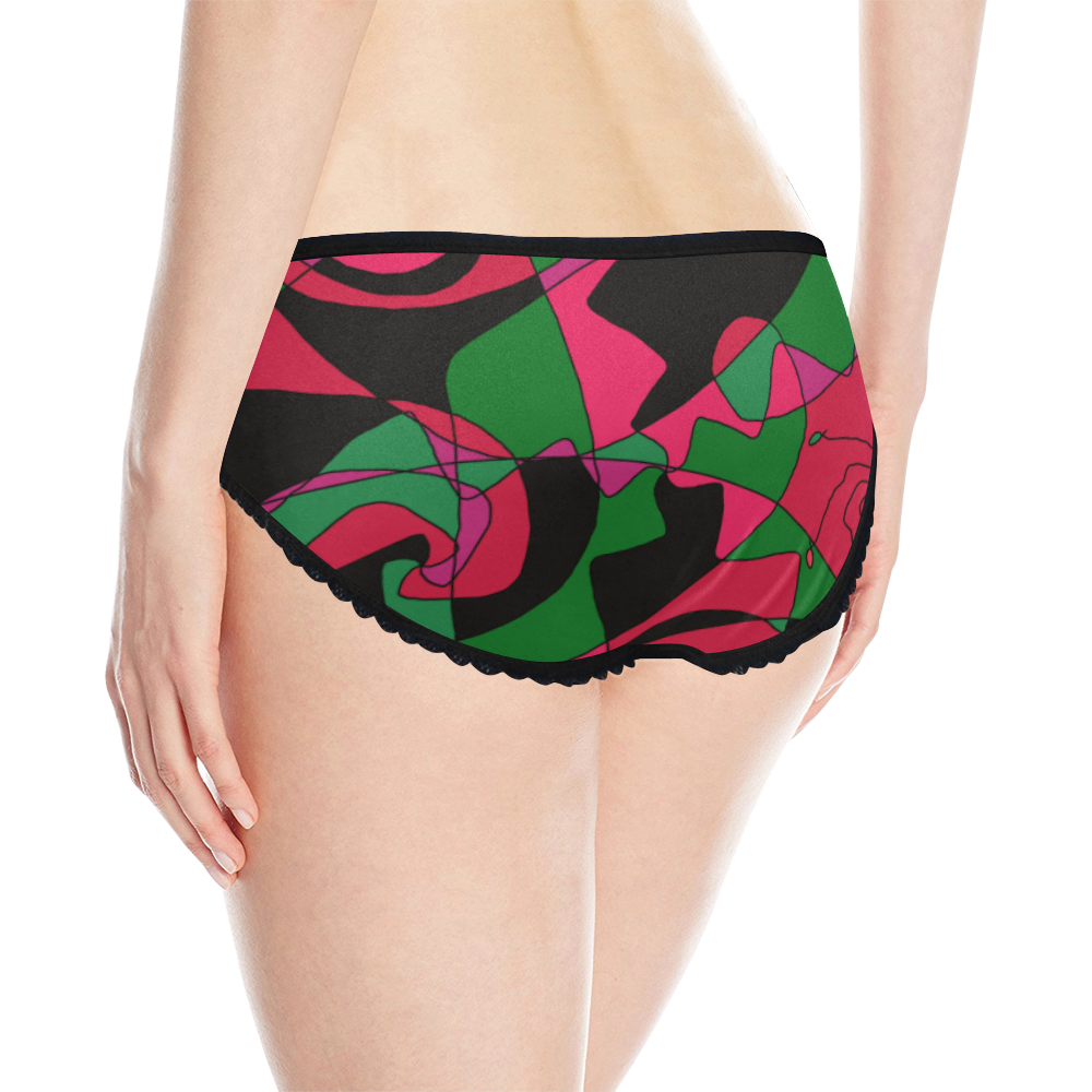 Abstract #7 2020 Women's All Over Print Classic Briefs (Model L13)