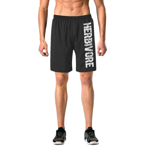 Herbivore (vegan) Men's All Over Print Elastic Beach Shorts (Model L20)