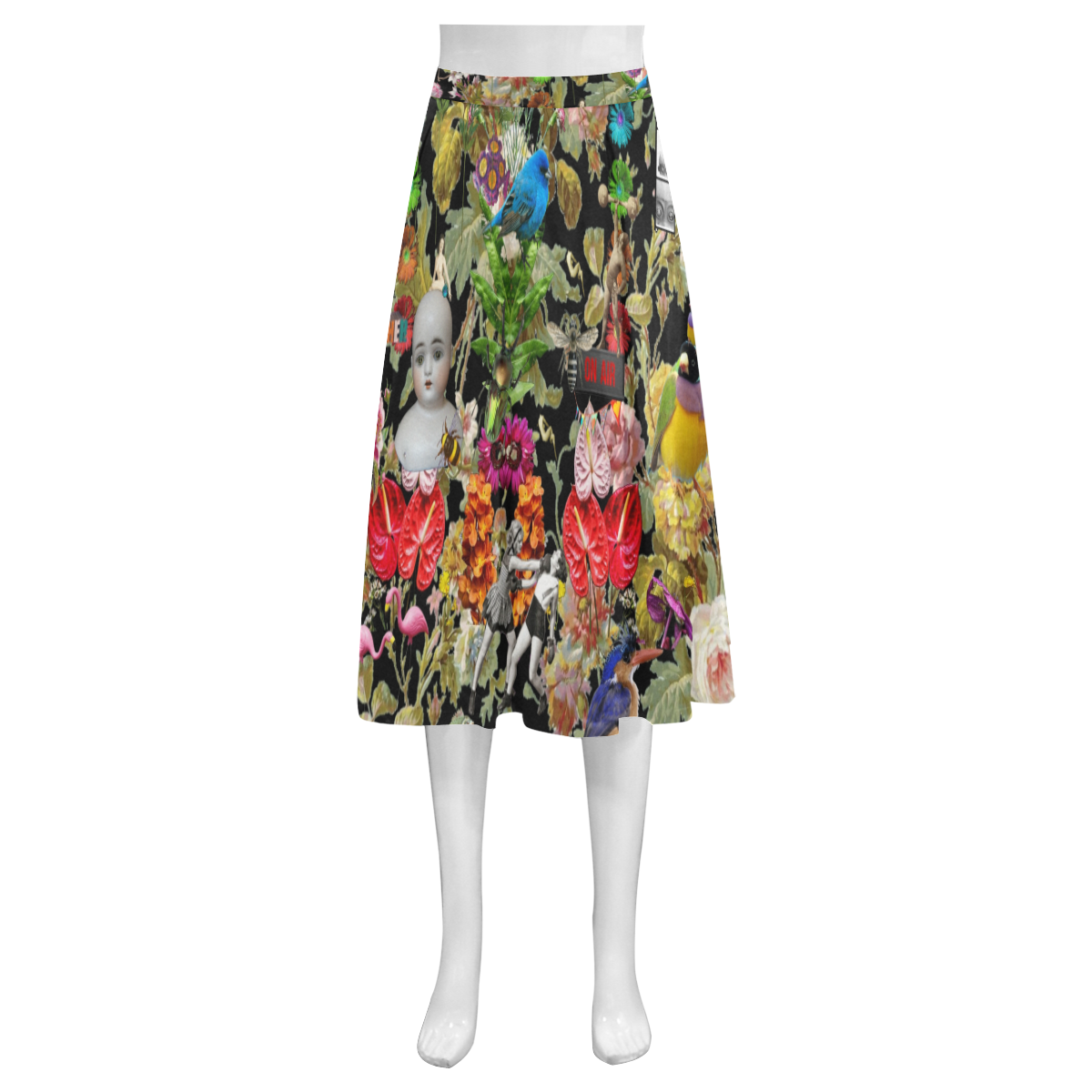 Let me Count the Ways Mnemosyne Women's Crepe Skirt (Model D16)