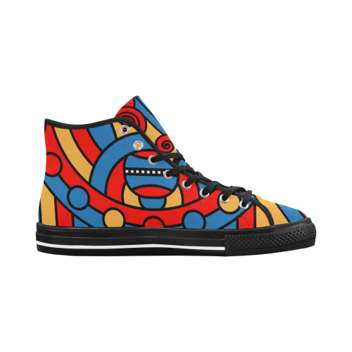 Aztec Maasai Lion Tribal Vancouver H Women's Canvas Shoes (1013-1)