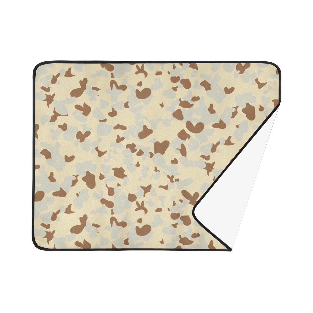 Desert AUSCAM MKI camouflage Beach Mat 78"x 60"