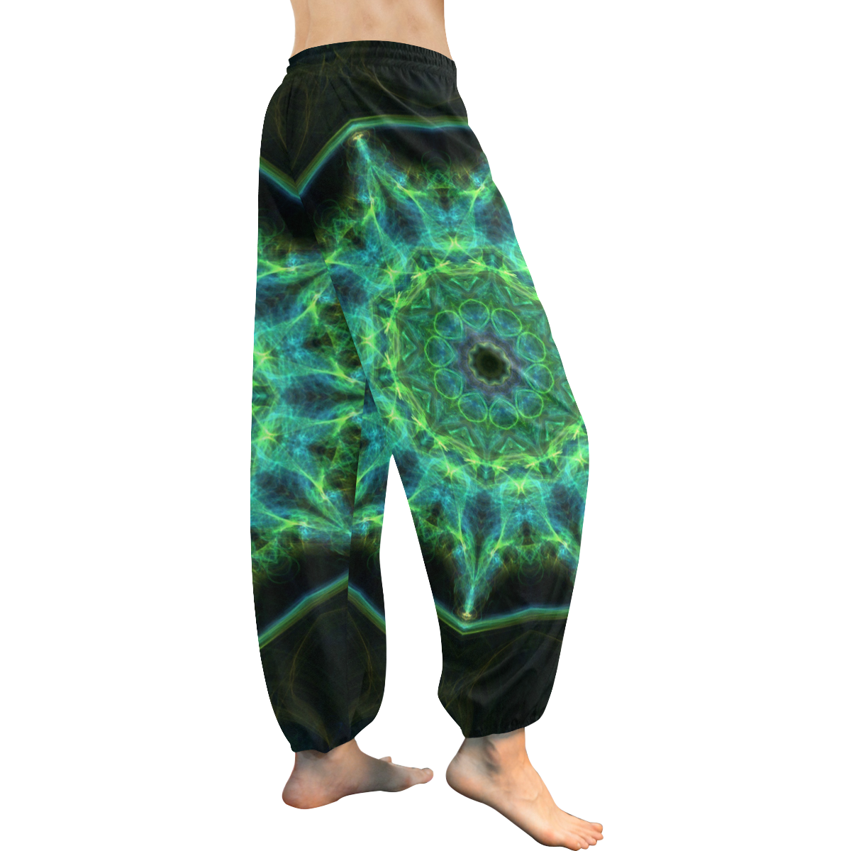 :Universal Kaleidoscope: Women's All Over Print Harem Pants (Model L18)