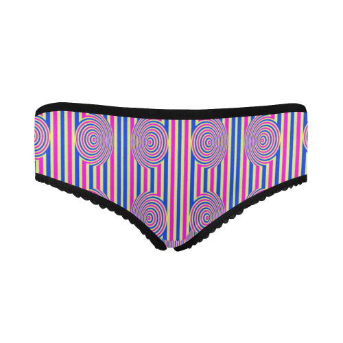 pattern factory 4181B by JamColors Women's All Over Print Classic Briefs (Model L13)