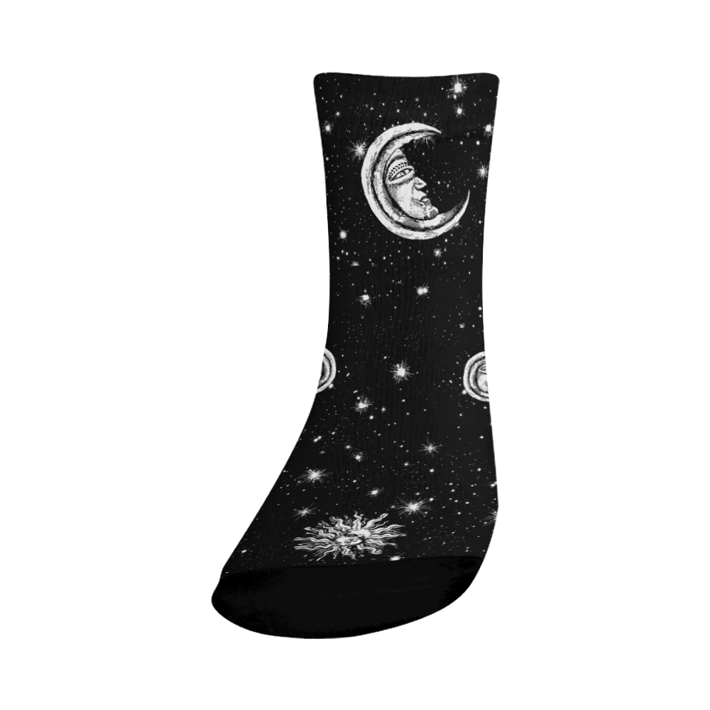Mystic Stars, Moon and Sun Crew Socks