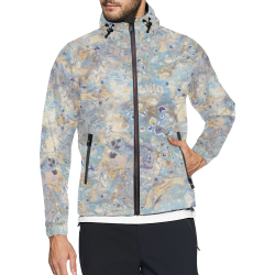 marbling 8 Unisex All Over Print Windbreaker (Model H23)