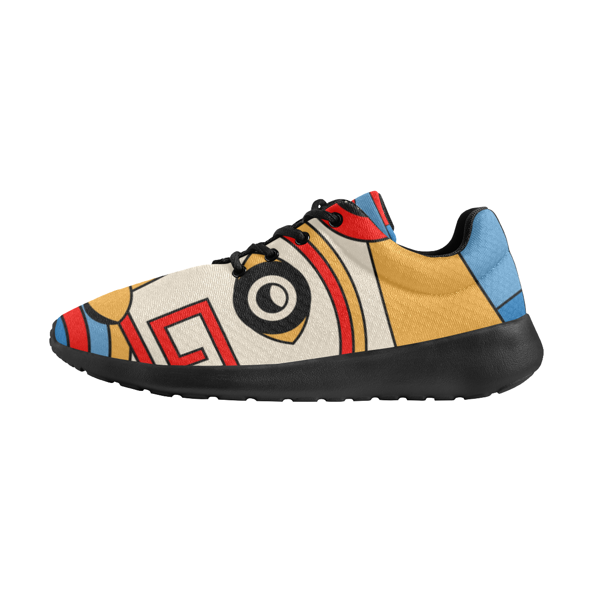 Aztec Religion Tribal Men's Athletic Shoes (Model 0200)