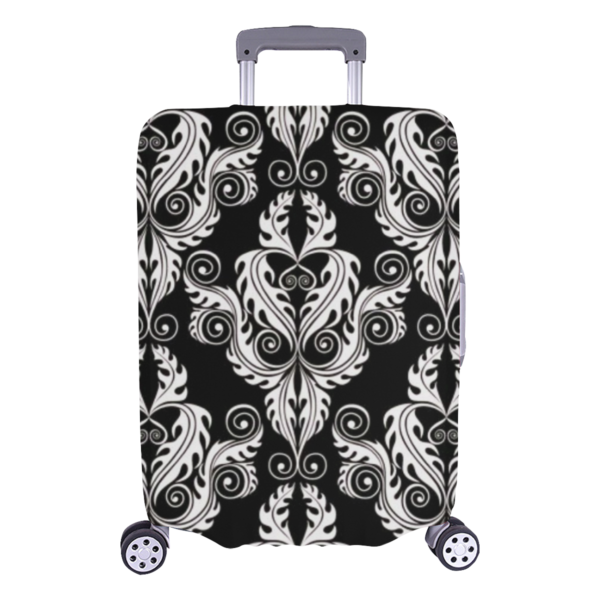 Stunning black and white 14 Luggage Cover/Large 26"-28"