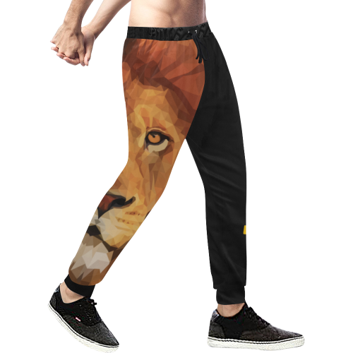 Yahshua (Lion of Judah) Men's All Over Print Sweatpants (Model L11)