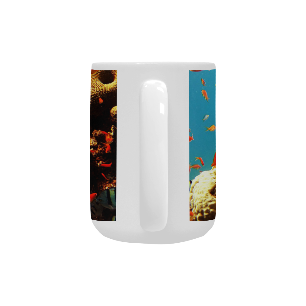 Under the sea Custom Ceramic Mug (15OZ)