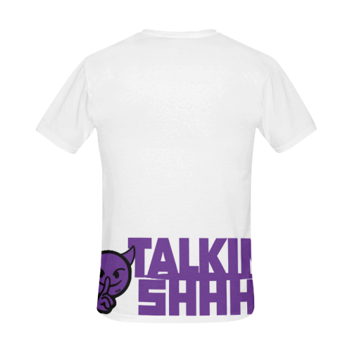 Talkin Shhh! Podcast All Over Print T-Shirt for Men (USA Size) (Model T40)