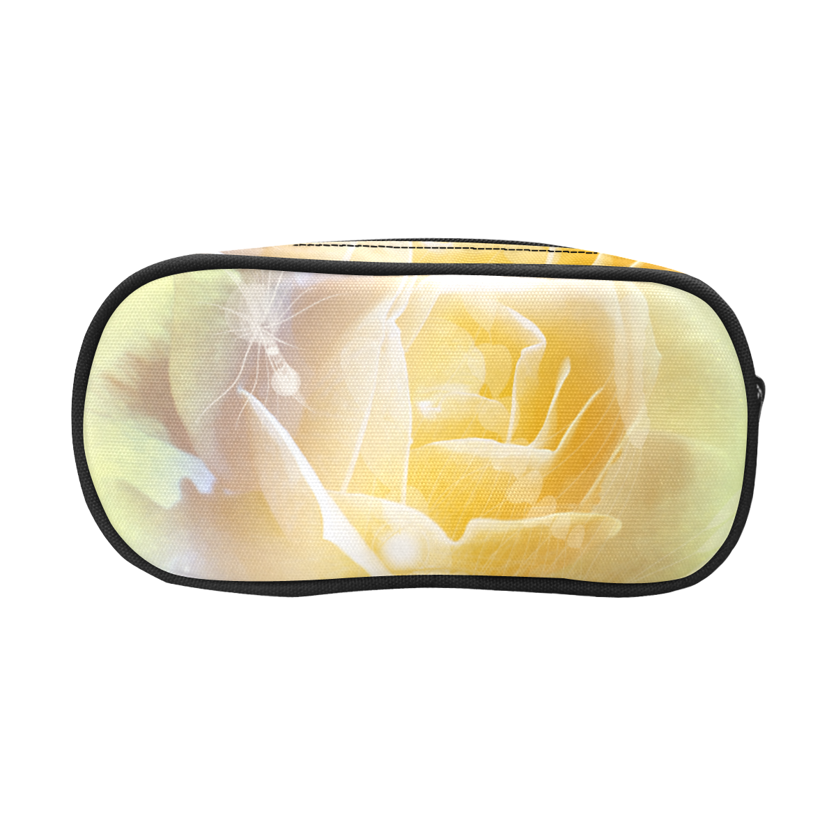 Soft yellow roses Pencil Pouch/Large (Model 1680)