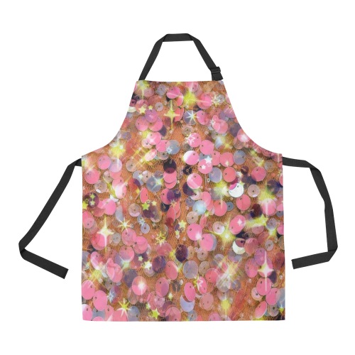 Disco Pattern by K.Merske All Over Print Apron