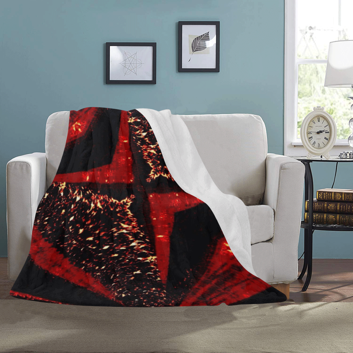 Fire Ultra-Soft Micro Fleece Blanket 43''x56''