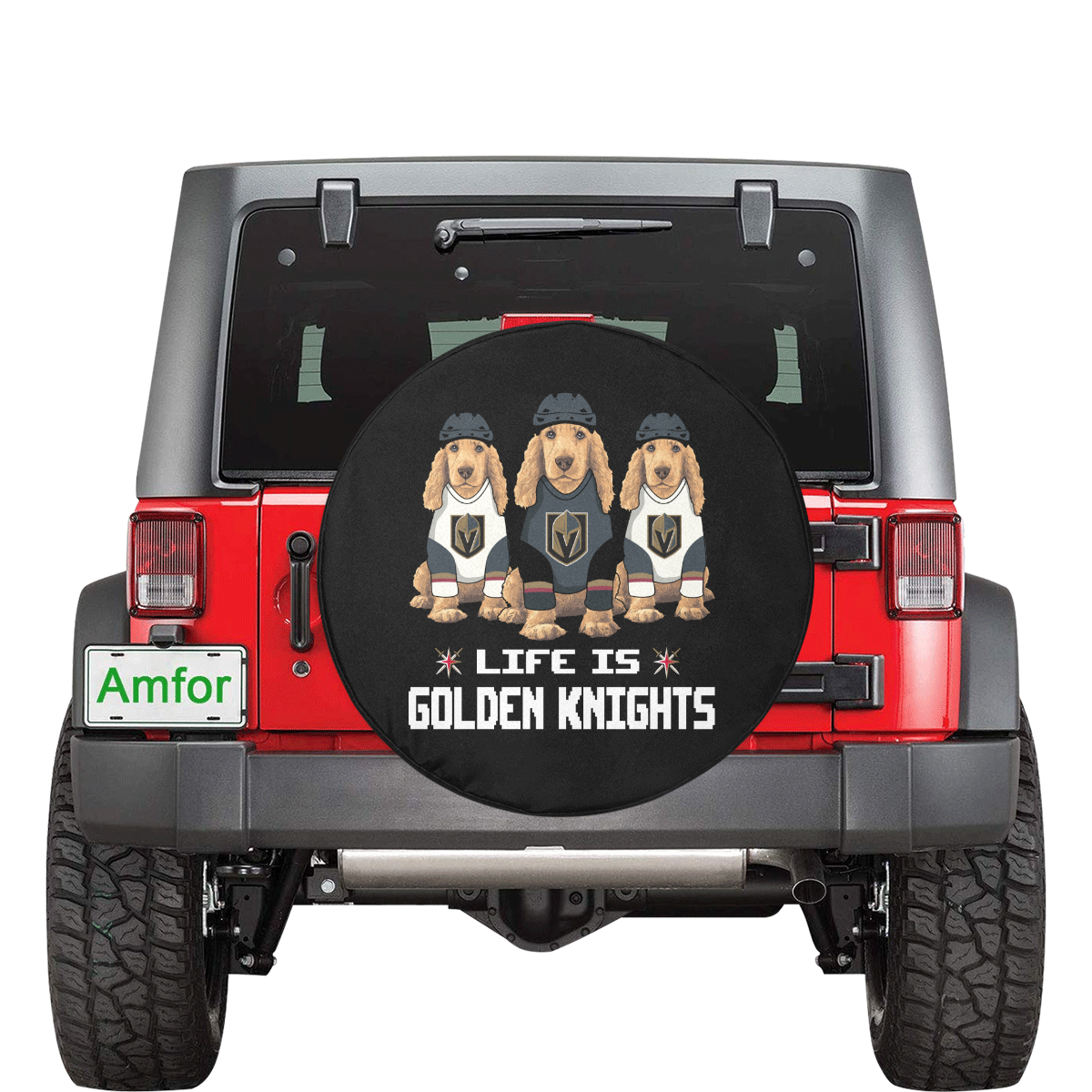vgk-dogn 34 Inch Spare Tire Cover