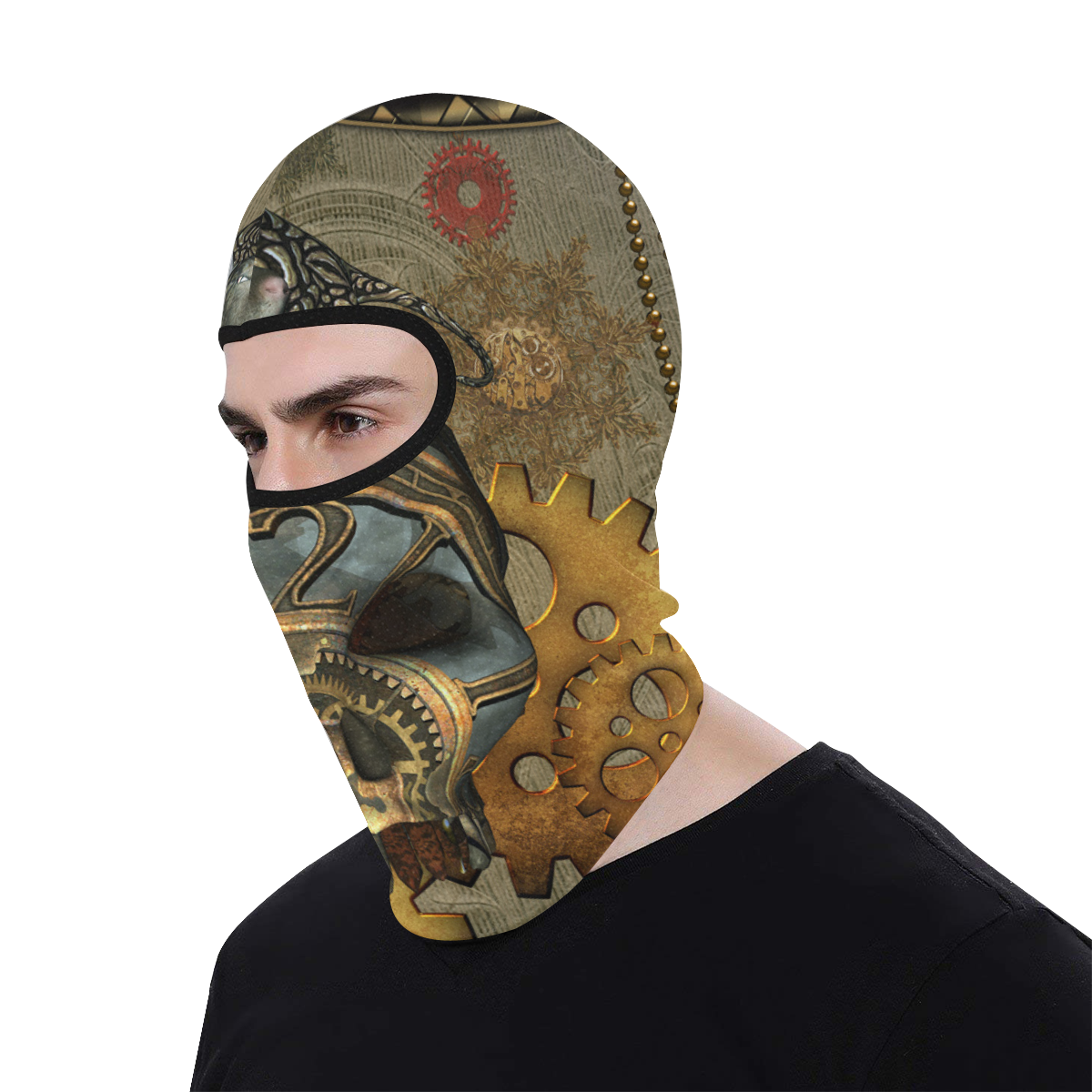 Awesome steampunk skull All Over Print Balaclava