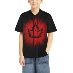 Kid's Cool Canada Jeresys All Over Print Baseball Jersey for Kids (Model T50)