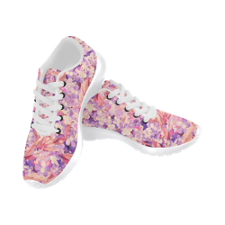 flower pattern Women's Running Shoes/Large Size (Model 020)