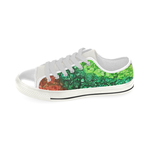 This Is Life Low Top Canvas Shoes for Kid (Model 018)