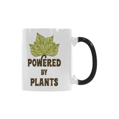 Powered by Plants (vegan) Custom Morphing Mug