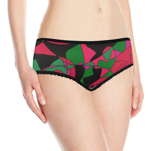 Abstract #7 2020 Women's All Over Print Classic Briefs (Model L13)