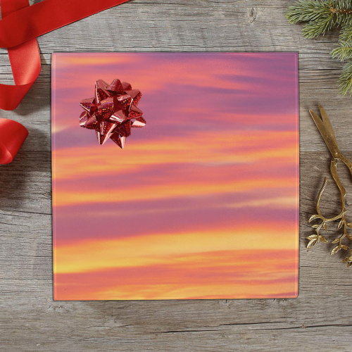 Fire in the sky photo Gift Wrapping Paper 58"x 23" (1 Roll)