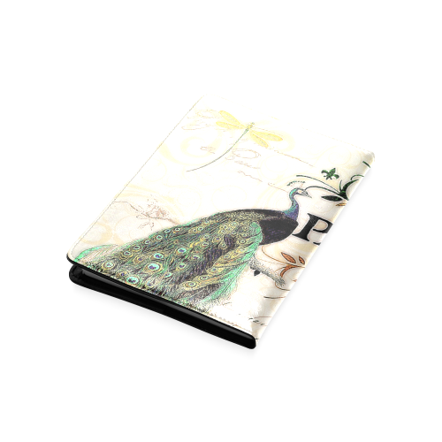 Paris Peacock Custom NoteBook A5